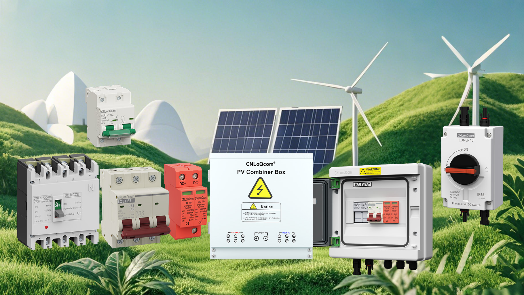 Soluții electrice PV eficiente și fiabile - CNLONQCOM Împuternicește viitorul tău de energie verde