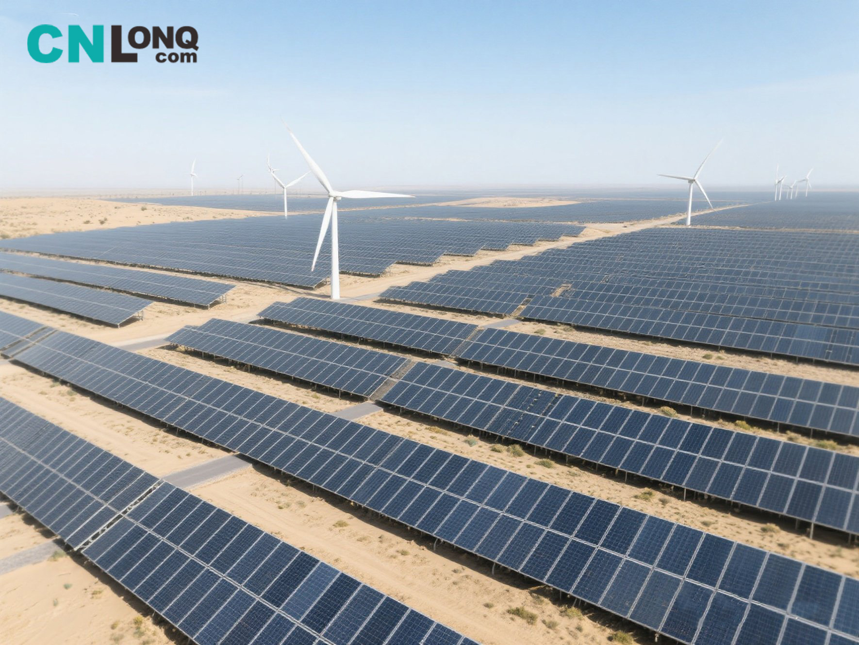 „Oceanul albastru” crește în nord -vestul Chinei: explorarea miracolului verde al celei mai mari baze de energie fotovoltaică din țară