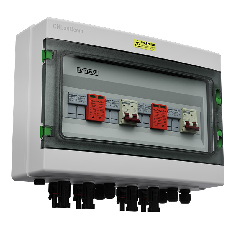 PV Combiner Box 4 în 2 Out DC500V